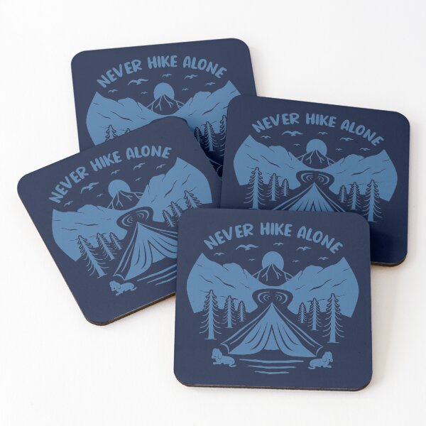 Item preview, Never Hike alone designed and sold by REApparelCo.