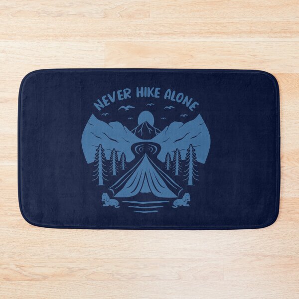 Item preview, Never Hike alone designed and sold by REApparelCo.