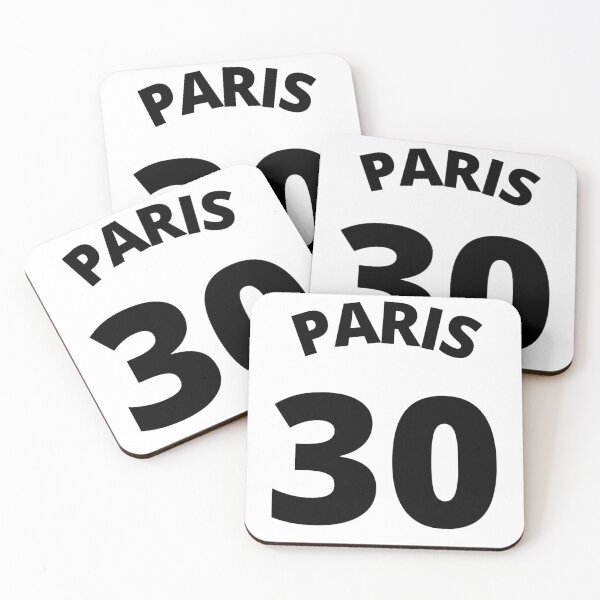 Item preview, 30 Paris. The new number and new club of the best soccer player in the world designed and sold by Peycer.