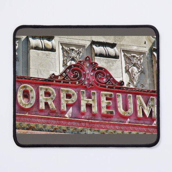 Item preview, Old Sign for the Orpheum Theater in Madison, WI designed and sold by Martha Sherman.
