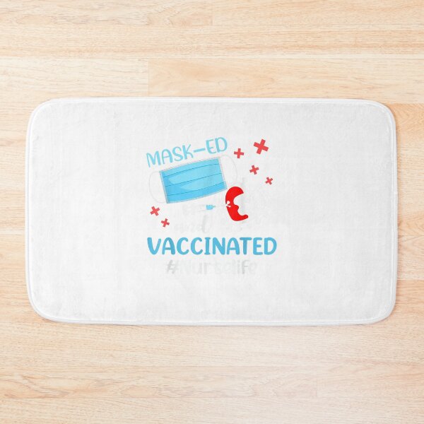 Item preview, Masked And Vaccinated Nurse Life 2021 Mask Women Men designed and sold by Calan6Javer.