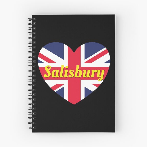 Item preview, Salisbury England UK British Union Flag Heart - Salisbury designed and sold by DPattonPD.