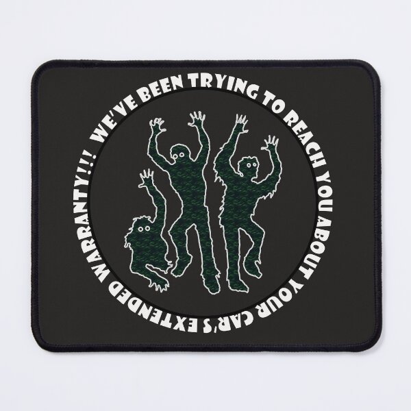Item preview, Zombie Extended Car Warranty Circle Design White Lettering designed and sold by AliCatOriginals.