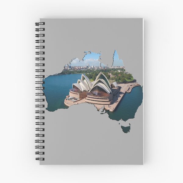 Item preview, Australia Sydney Opera House Map Photography designed and sold by aventi24.