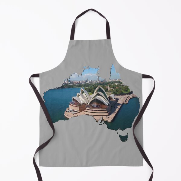 Item preview, Australia Sydney Opera House Map Photography designed and sold by aventi24.