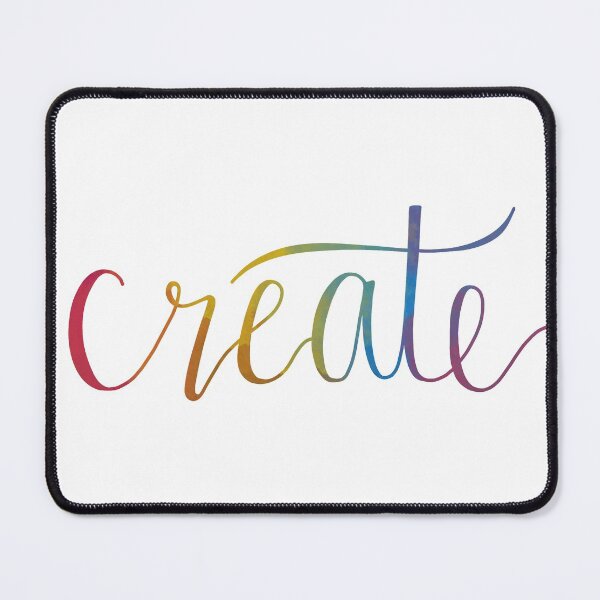 Item preview, Rainbow Create Hand Lettered designed and sold by murialbezanson.
