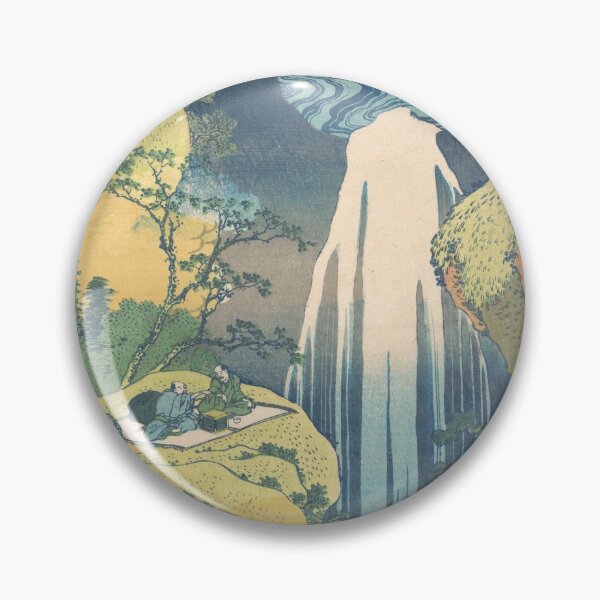 Item preview, Katsushika Hokusai's Amida Waterfall designed and sold by mosfunky.