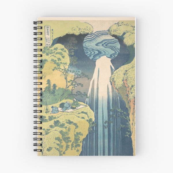 Item preview, Katsushika Hokusai's Amida Waterfall designed and sold by mosfunky.