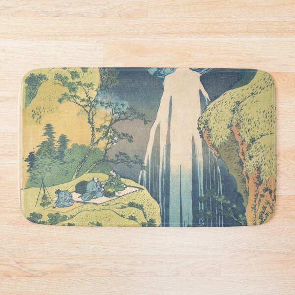 Item preview, Katsushika Hokusai's Amida Waterfall designed and sold by mosfunky.
