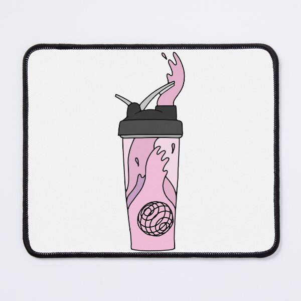 Item preview, Strawberry Pink Protein Shake Shaker designed and sold by murialbezanson.