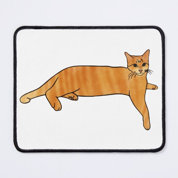 Item preview, Laying Orange Tabby Cat designed and sold by murialbezanson.