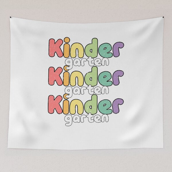 Item preview, Kindergarten Teacher for Back to School 2021 Elementary School Teach Cute Vintage Retro Rainbow first day funny Teacher designed and sold by JOSEPH PERONA.