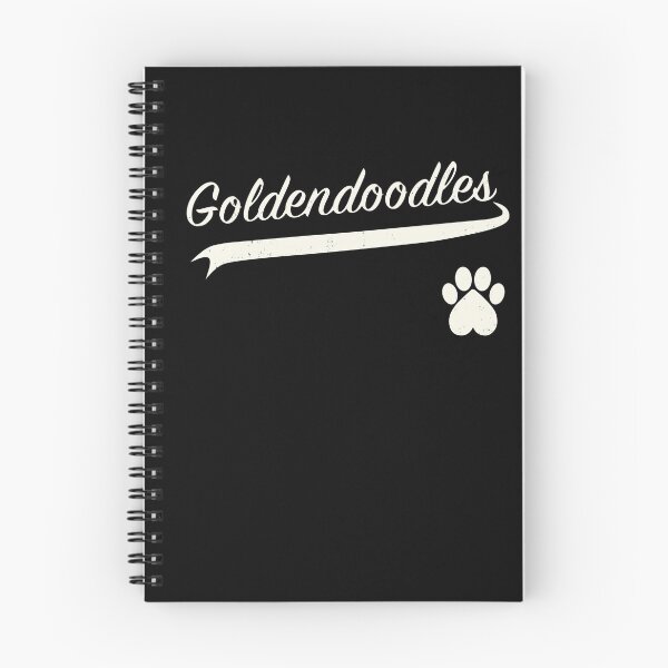 Item preview, Goldendoodle Baseball Script designed and sold by 8PawsStudio.