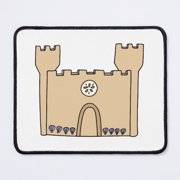 Item preview, Sand Castle with Seashells designed and sold by murialbezanson.