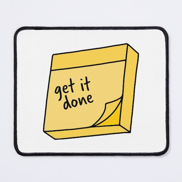 Item preview, Get it Done Sticky Note designed and sold by murialbezanson.