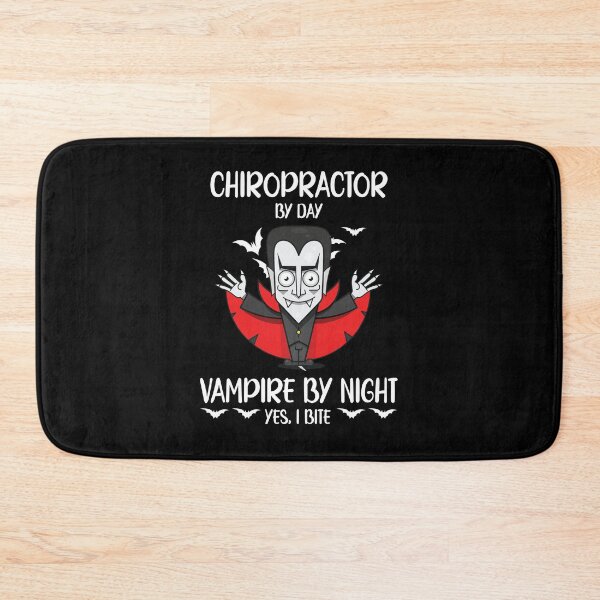 Item preview, Chiropractor by day vampire by night funny Chiropractic Halloween designed and sold by patroart.