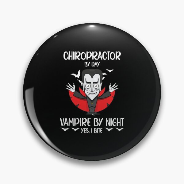 Item preview, Chiropractor by day vampire by night funny Chiropractic Halloween designed and sold by patroart.