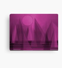 Purple Landscape Canvas Print