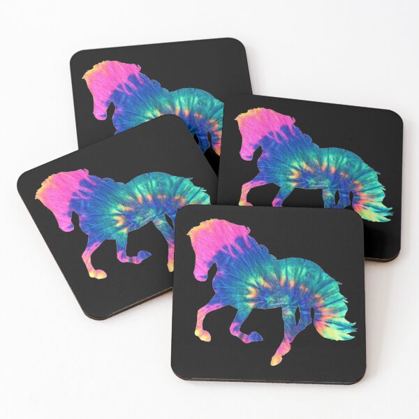 Item preview, Tie dye galloping horse designed and sold by MotherOfBears.