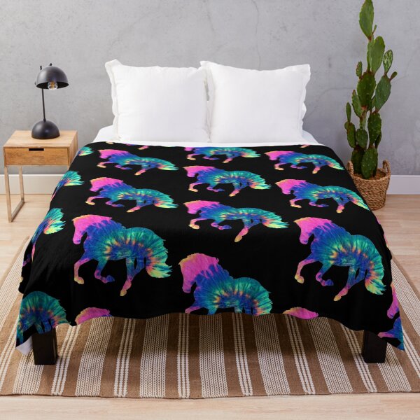 Item preview, Tie dye galloping horse designed and sold by MotherOfBears.