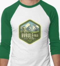 Camiseta ¾ bicolor para hombre Parque Nacional Hyrule