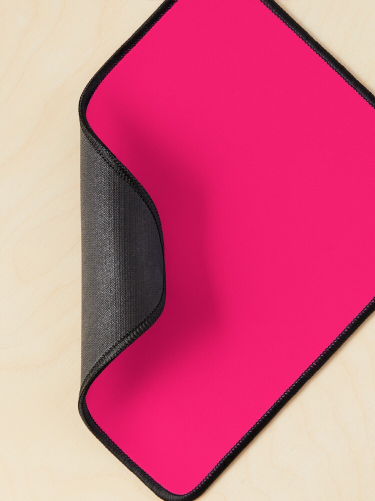 hot pink mouse pad