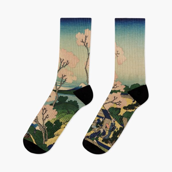 Item preview, Katsushika Hokusai's Goten-Yama Hill, Shinagawa on the Tokaido designed and sold by mosfunky.