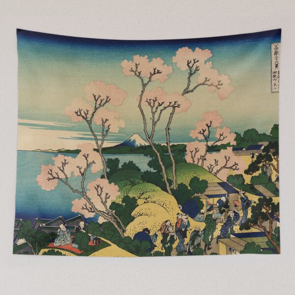 Item preview, Katsushika Hokusai's Goten-Yama Hill, Shinagawa on the Tokaido designed and sold by mosfunky.