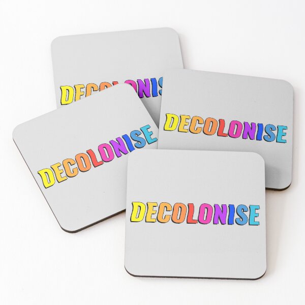 Item preview, Decolonise - Undo Colonialism designed and sold by Picket Club.
