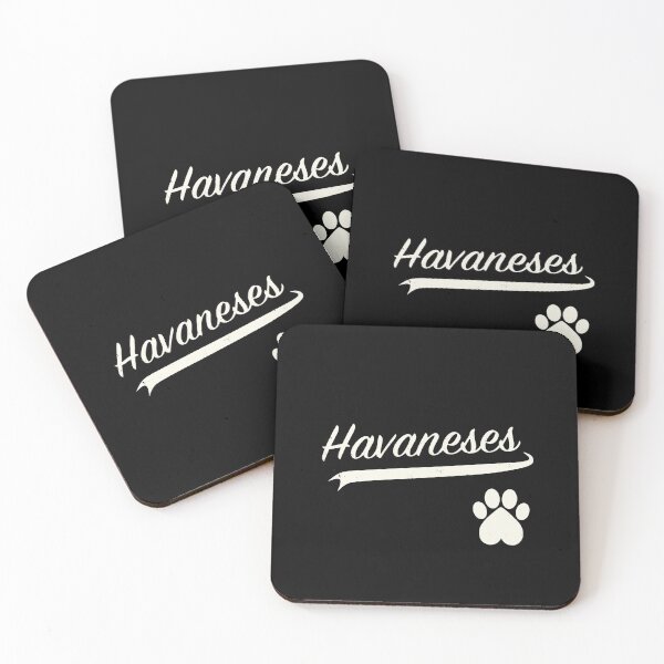 Item preview, Havanese Baseball Script designed and sold by 8PawsStudio.