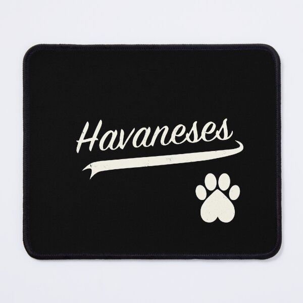 Item preview, Havanese Baseball Script designed and sold by 8PawsStudio.