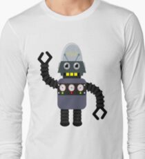 Funny robot Long Sleeve T-Shirt