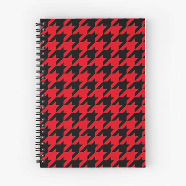 Item preview, Pata de gallo roja y negra designed and sold by Poetic Patterns Studio.