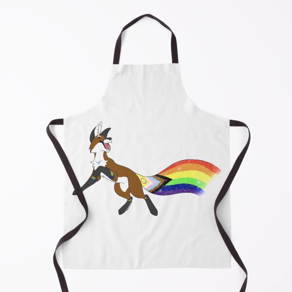 Item preview, LGBTQ+ Pride Fox 2.0 designed and sold by inumaru-hokashi.