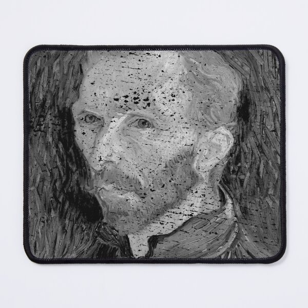 Item preview, Van Gogh (monochrome distressed design) designed and sold by siggyspatsky.