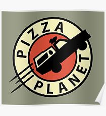 Pizza Planet Express Poster