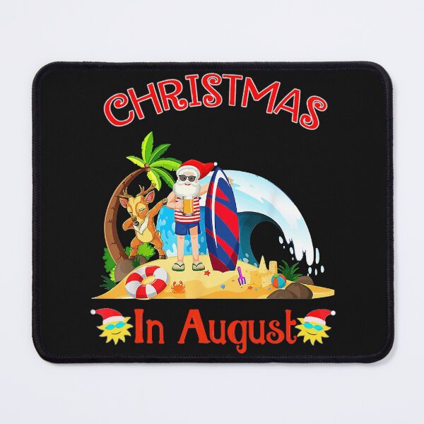 Item preview, Christmas In August Shirt Funny Summer Santa Beach Vacation designed and sold by SeleneFrances.