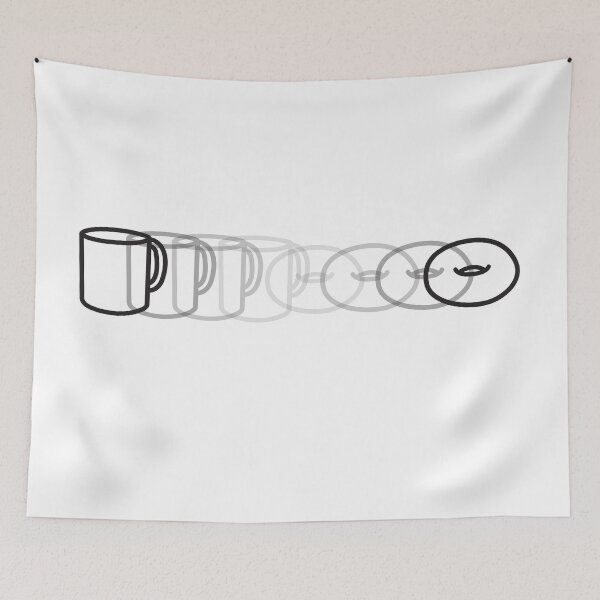 Item preview, Copy of Cup to donut - topology 2 designed and sold by pollosparatodos.