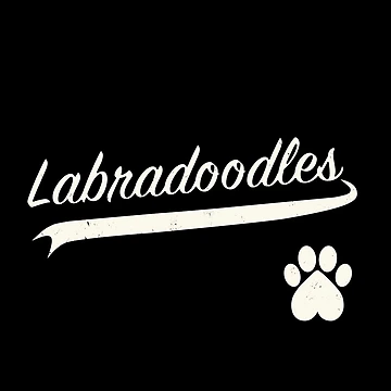 Artwork thumbnail, Labradoodle Baseball Script by 8PawsStudio