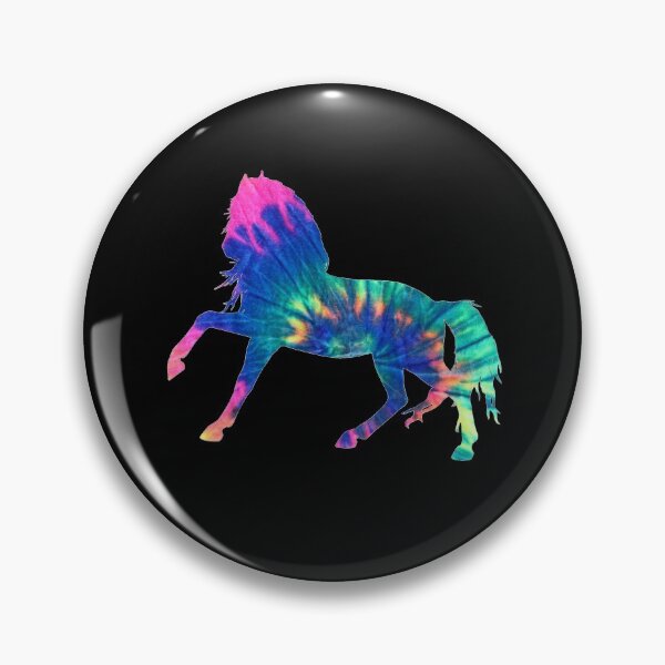 Item preview, Copy of Tie dye galloping horse designed and sold by MotherOfBears.