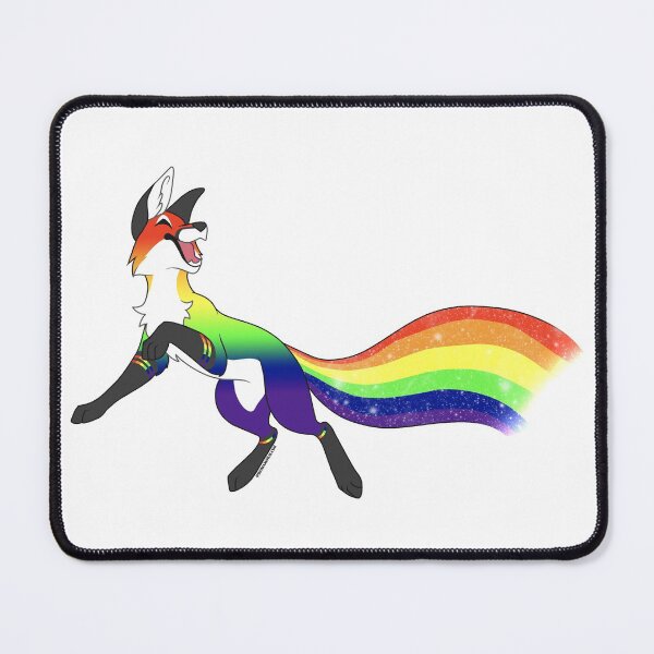 Item preview, Gay Pride Fox 2.0 designed and sold by inumaru-hokashi.