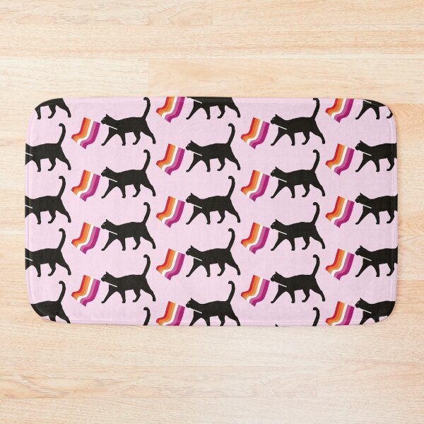 Item preview, lesbian cat! designed and sold by Peaceful Pasta.