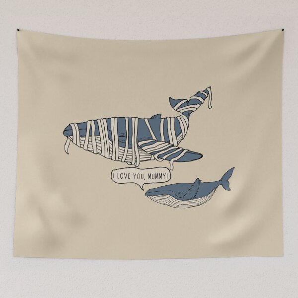 Item preview, Funny Mummy Whale designed and sold by Luan Huynh.