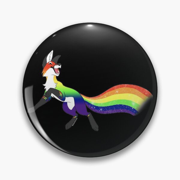 Item preview, Gay Pride Fox 2.0 designed and sold by inumaru-hokashi.