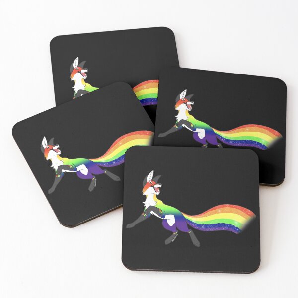 Item preview, Gay Pride Fox 2.0 designed and sold by inumaru-hokashi.