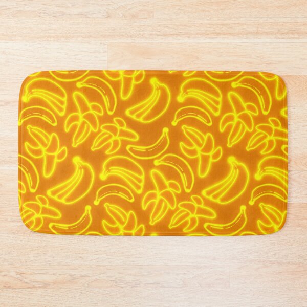 Item preview, Neon Bananas burnt orange  designed and sold by Veata.