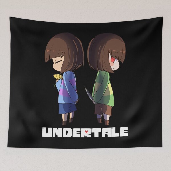 Item preview, Chara And Frisk - Undertale Video Games designed and sold by EverettEdward7.