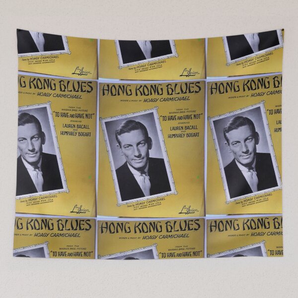 Item preview, Hong Kong Blues, Movie, Hollywood, Bogart, Bacall, pop, jazz, big band, 40's  designed and sold by Vintaged.