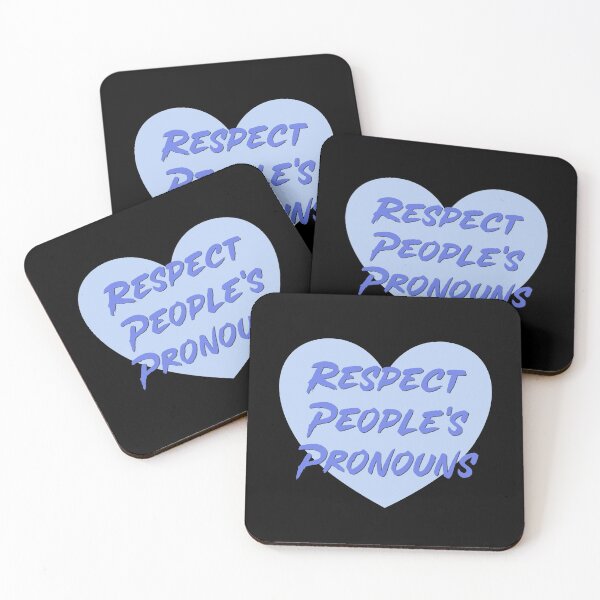Item preview, Respect People's Pronoun's designed and sold by Picket Club.