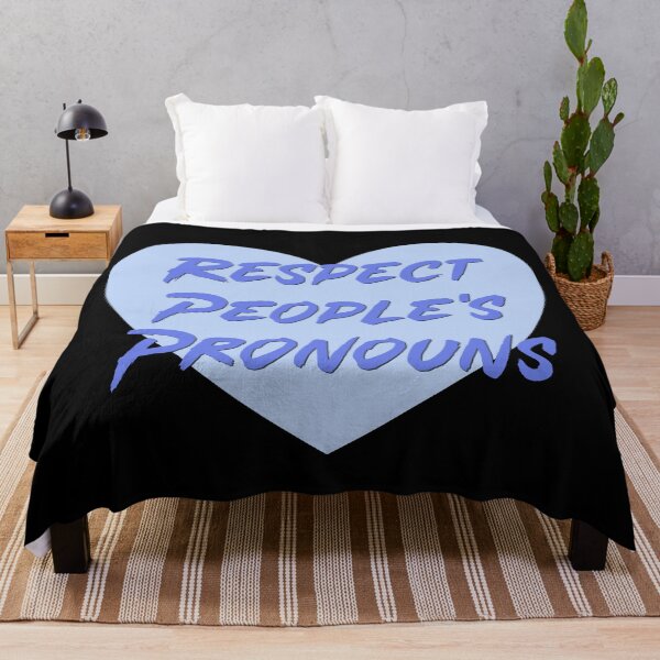 Item preview, Respect People's Pronoun's designed and sold by Picket Club.